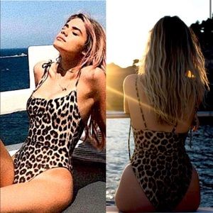 Leopard Swimsuit size small